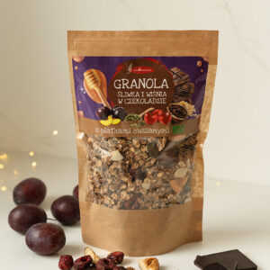 granola śliwka wiśnia czekolada OWIES płatki śniadaniowe BIO - Granola vegan Ekologiczna Szybkie śniadanie Zdrowa żywność Fit żywność Zdrowe śniadanie Piekarnia EKO Wartości odżywcze Ekologiczne płatki Zdrowy styl odżywiania Naturalne składniki Pełnowartościowe Żywność ekologiczna Zdrowe serce Wspieranie zdrowia Dieta zdrowotna Ekologiczne produkty Ręcznie robione Przyjazne dla zdrowia Zbilansowana dieta